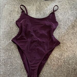 Forever 21 Plum One Piece Swimsuit